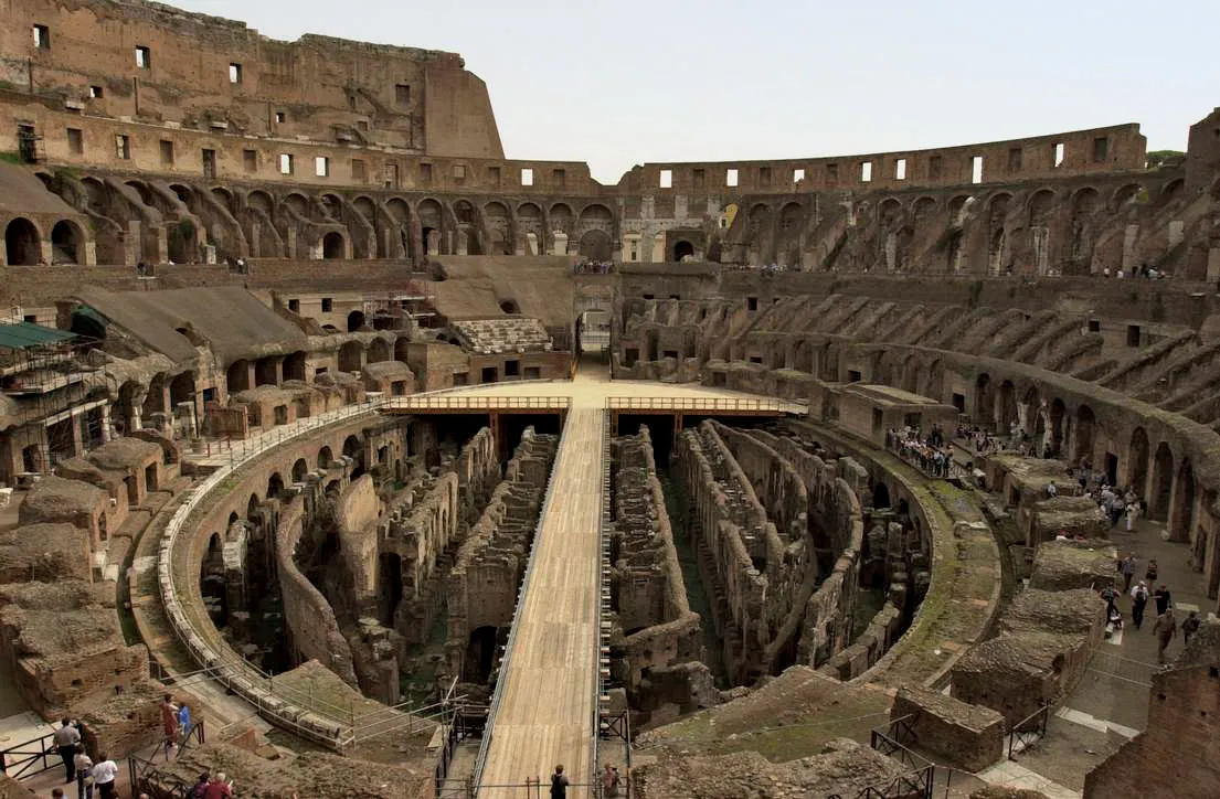 Interior of the Colosseum Arena